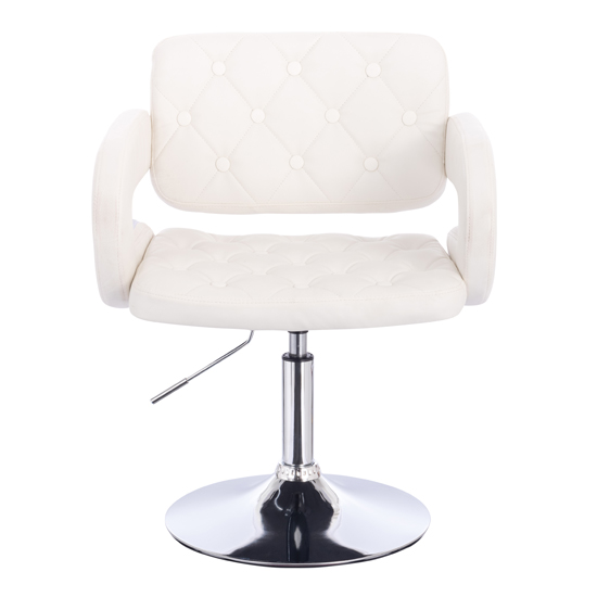 Vanity Chair Νarcissus White Color - 5400171 ΣΚΑΜΠΩ ΑΙΣΘΗΤΙΚΗΣ - MANICURE - ΚΟΜΜΩΤΗΡΙΟΥ - ΤΑΤΤΟΟ