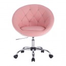Vanity Chair  Impressive Crystal Light Pink - 5400066 ΣΚΑΜΠΩ ΑΙΣΘΗΤΙΚΗΣ - MANICURE - ΚΟΜΜΩΤΗΡΙΟΥ - ΤΑΤΤΟΟ