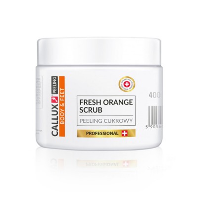 Callux Fresh Orange peeling ζάχαρης για απολέπιση ποδιών και σώματος 400g - 5901039