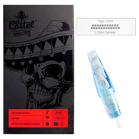 El Cartel βελόνες tattoo 0.35mm 23 Soft Edge Magnum 10 τεμάχια - 0134229 Tattoo Accessories