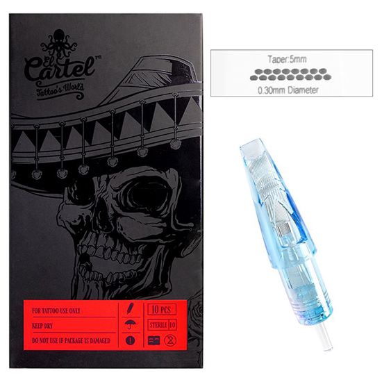 El Cartel βελόνες tattoo 0.30mm 17 Magnum LT 10 τεμάχια - 0134237 Tattoo Accessories