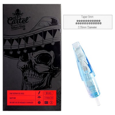  El Cartel βελόνες tattoo 0.35mm 23 Soft Edge Magnum LT 10 τεμάχια - 0134244