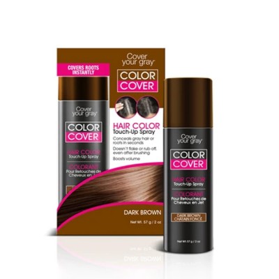 Cover Your Gray Spray κάλυψης λευκών μαλλιών Dark Brown 57gr - 4472642