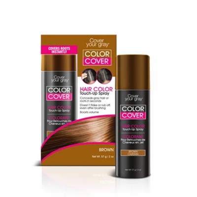 Cover Your Gray Spray κάλυψης λευκών μαλλιών Brown 57gr - 4472643