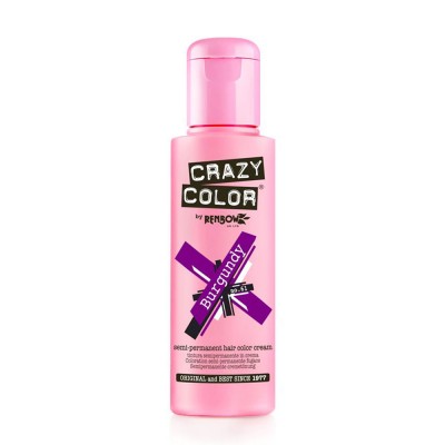 Crazy color ημιμόνιμη κρέμα-βαφή μαλλιών burgundy no61 100ml - 9002251