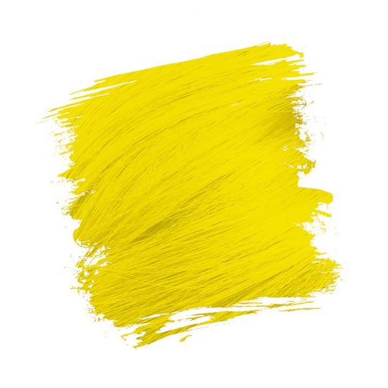 Crazy color ημιμόνιμη κρέμα-βαφή μαλλιών caution uv (neon yellow) no77 100ml - 9002296 CRAZY COLOR
