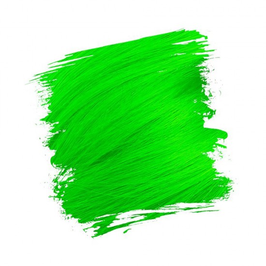 Crazy color ημιμόνιμη κρέμα-βαφή μαλλιών toxic uv (neon green) no79 100ml - 9002298 CRAZY COLOR