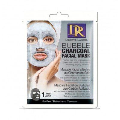 D&R Facial sheet bubble mask με άνθρακα για βαθύ καθαρισμό  - 1244162