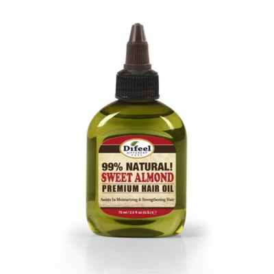 Difeel Premium hair oil Sweet Almond 75ml προστασία και ενυδάτωση - 1240416