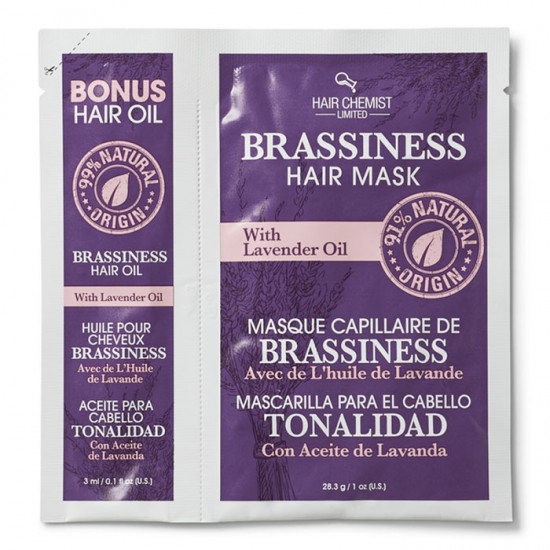   Hair Chemist  Brassines Μάσκα & Hair Oil travel Pack  φίλτρα προστασίας UVA/UVB Lavender - 3816523 ΠΕΡΙΠΟΙΗΣΗ ΜΑΛΛΙΩΝ & STYLING