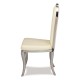 Luxury Chair Mirror Stainless Steel So Style Love Shape white - 6920007 MAKE UP FURNITURES