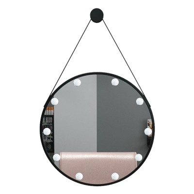 Led Wall Hollywood Mirror touch με 3 χρώματα φωτισμού Black 60cm - 6900156