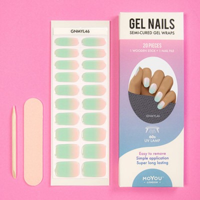 Gel Strips Semi-Cured Nail Wraps - 9200046