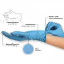 Ιατρικά εξεταστικά γάντια νιτριλίου χωρίς πούδρα Large Blue - 1082079 ΔΙΑΦΟΡΑ ΑΝΑΛΩΣΙΜΑ PEDICURE