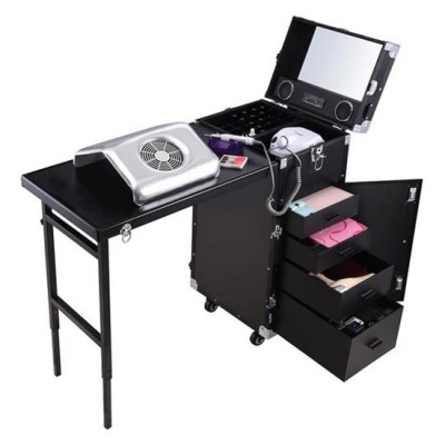 Makeup & Nail Trolley Table Station 2 in1  - 5866101