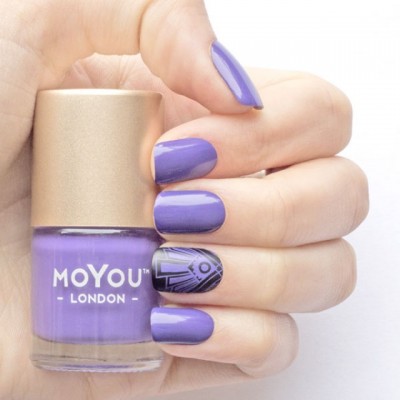 Color nail polish purple rain 9ml - 113-MN032