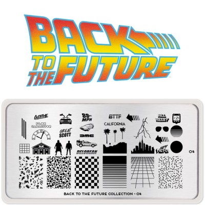 Image plate Back to the future 04 - 113-BACKTOTHEFUTURE04