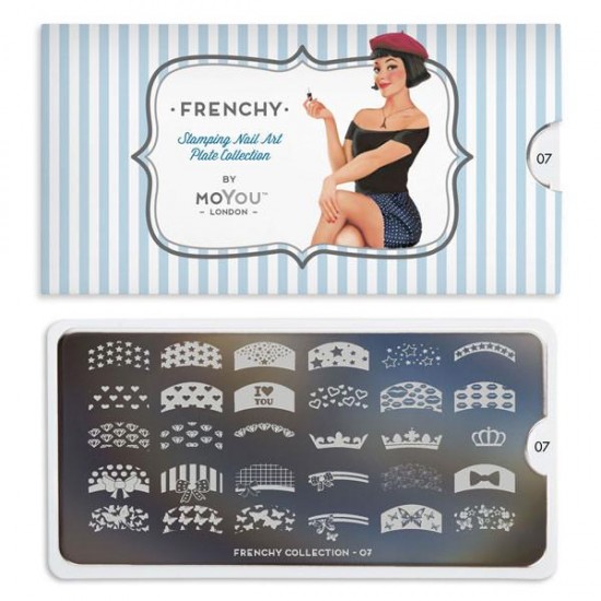 Image plate frenchy 07 - 113-FRENCHY07 FRENCHY