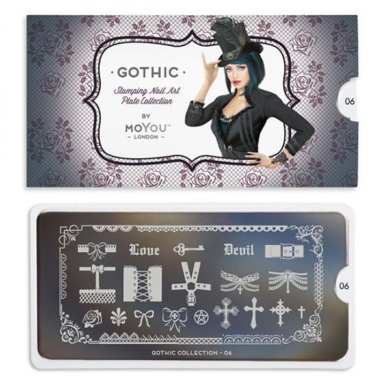 Image plate gothic 02 - 113-GOTHIC06 GOTHIC
