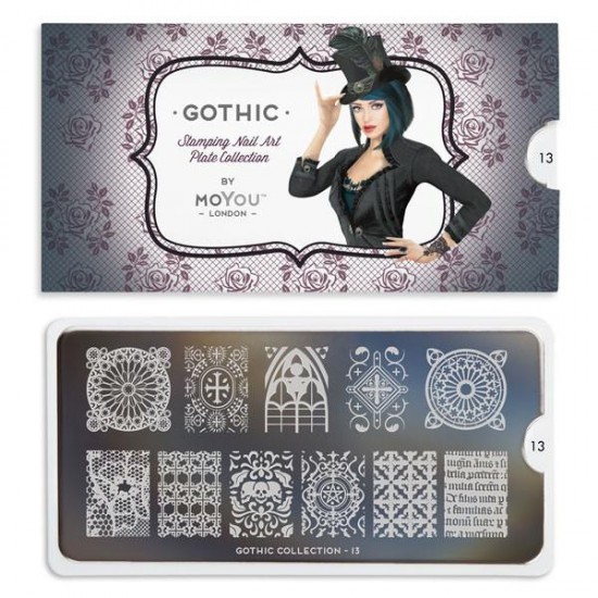 Image plate gothic 13 - 113-GOTHIC13 GOTHIC