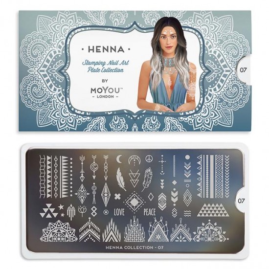 Image plate henna 07 - 113-HENNA07 HENNA