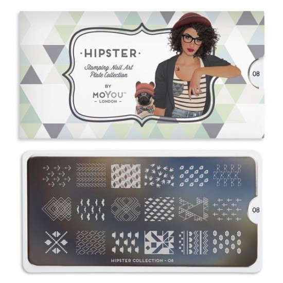 Image plate hipster 08 - 113-HIPSTER08 