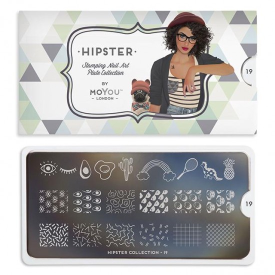 Image plate hipster 19 - 113-HIPSTER19 HIPSTER