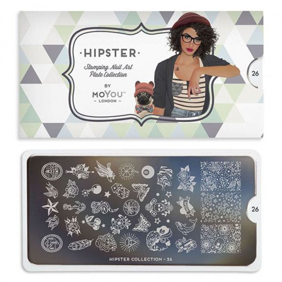 Image plate hipster 26 - 113-HIPSTER26 