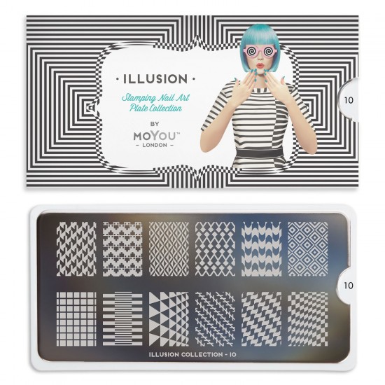 Image plate illusion 10 - 113-ILLUSION10 ILLUSION
