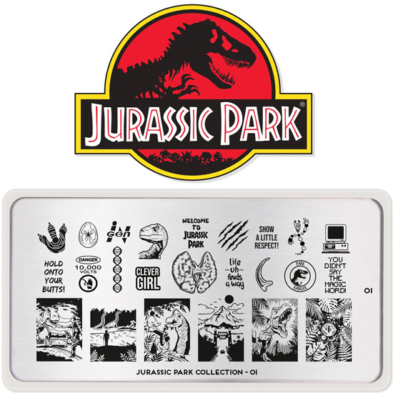 Image plate Jurassic Park 01 - 113-JURASSICPARK01 NEW ARRIVALS