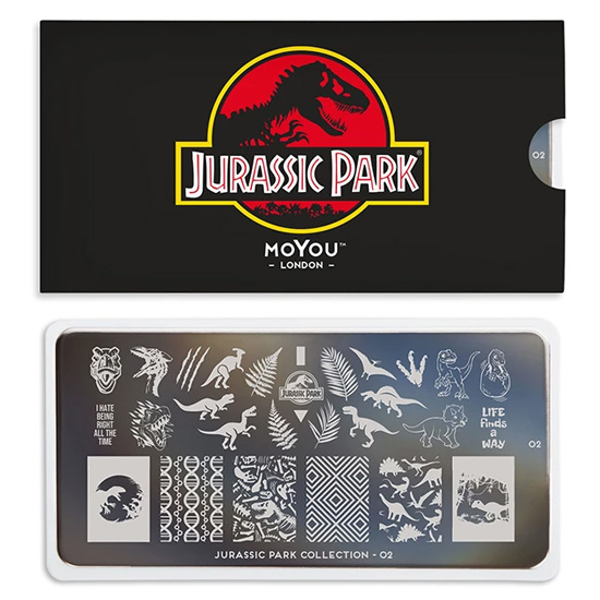 Image plate Jurassic Park 02 - 113-JURASSICPARK02 NEW ARRIVALS