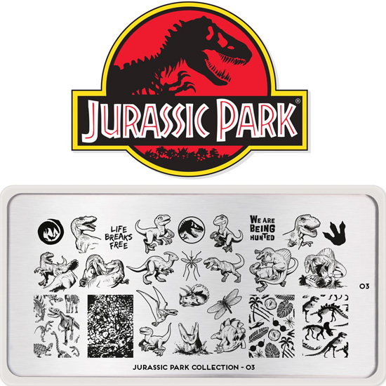 Image plate Jurassic Park 03 - 113-JURASSICPARK03 NEW ARRIVALS