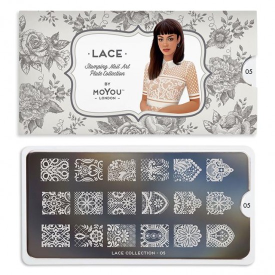 Image plate lace 05 - 113-LACE05 LACE