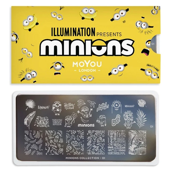 Image plate Minions 01 - 113-MINIONS01 NEW ARRIVALS