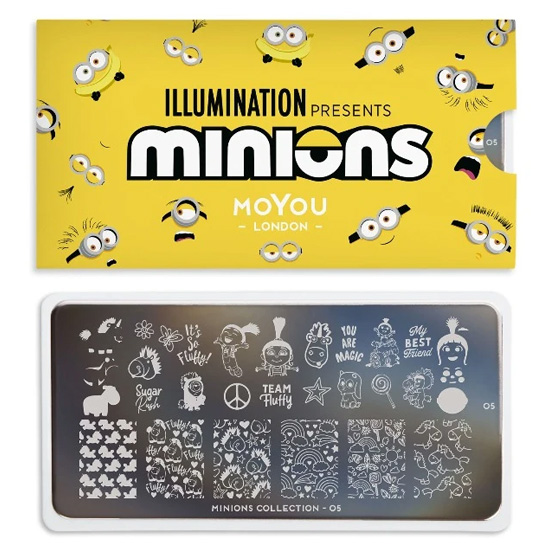 Image plate Minions 05 - 113-MINIONS05 NEW ARRIVALS