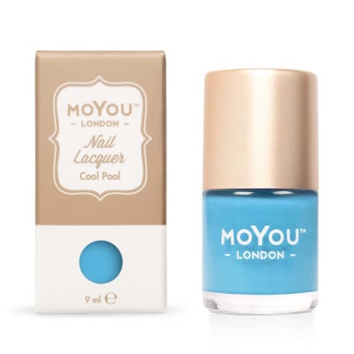 Color nail polish cool pool 9ml - 113-MN009