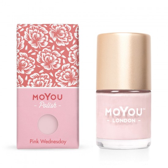 Color nail polish Pink Wednesday 9ml - 113-MN144 ALL NAIL POLISH CATEGORIES-MOYOU