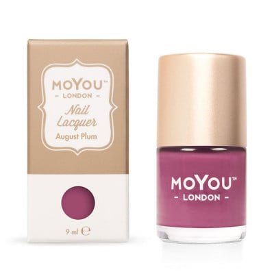 Color nail polish August plum 9ml - 113-MN067