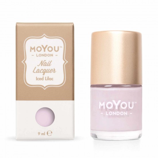 Color nail polish iced lilac 9ml - 113-MN113 ALL NAIL POLISH CATEGORIES-MOYOU