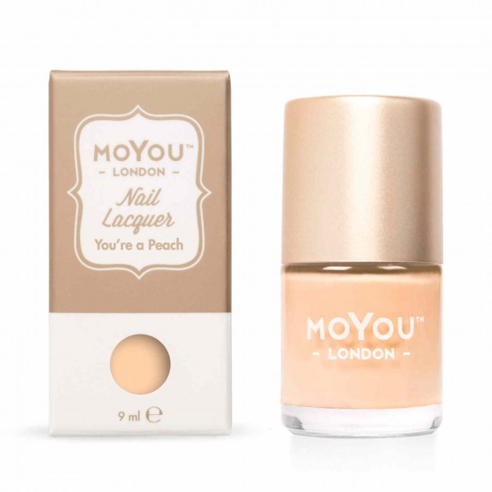 Color nail polish you are a peach 9ml - 113-MN124 ALL NAIL POLISH CATEGORIES-MOYOU