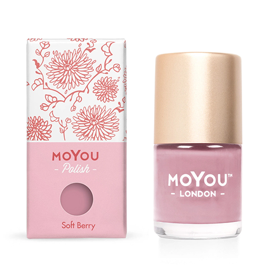 Color nail polish soft berry 9ml - 113-MN145 ALL NAIL POLISH CATEGORIES-MOYOU