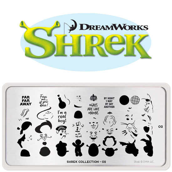 Image plate Shrek 02 - 113-SHREK02 NEW ARRIVALS