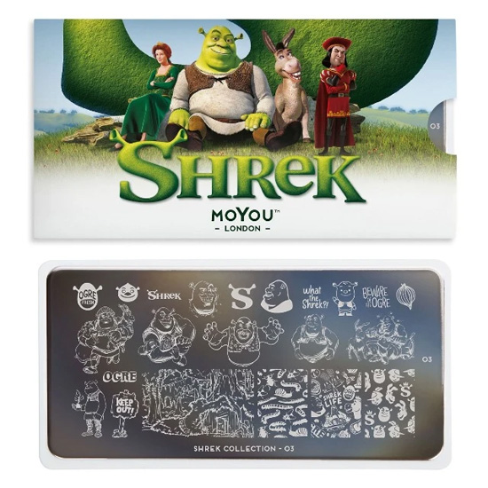 Image plate Shrek 03 - 113-SHREK03 NEW ARRIVALS