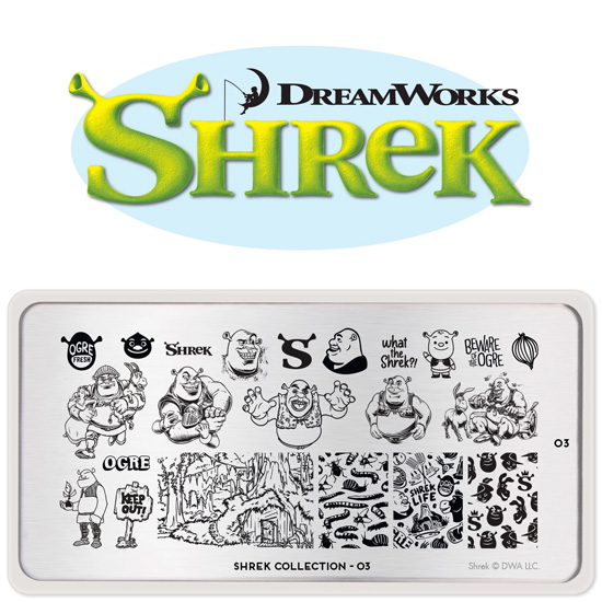 Image plate Shrek 03 - 113-SHREK03 NEW ARRIVALS