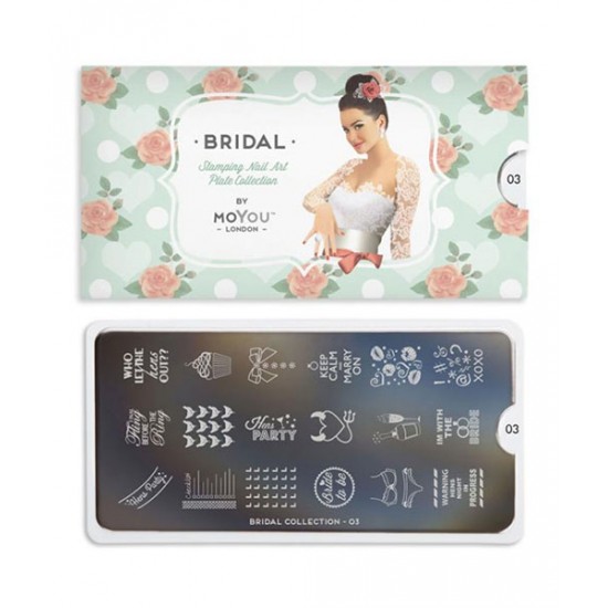 Image plate bridal 03 - 113-BRIDAL03 BRIDAL