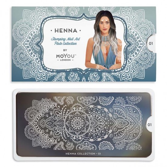 Image plate henna 01 - 113-HENNA01 HENNA
