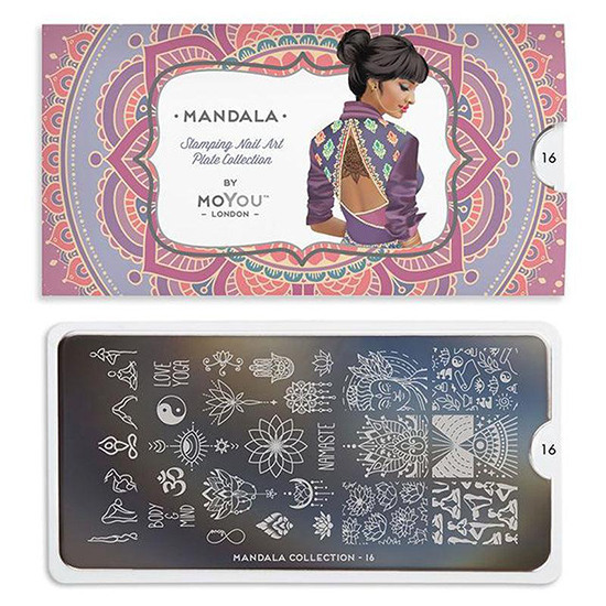 Image plate mandala 16 - 113-MANDALA16