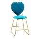 Nordic Style Luxury Beauty Chair Heart Blue color - 6900089 ΝΕΕΣ ΑΦΙΞΕΙΣ