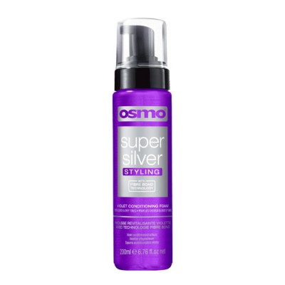 Osmo super silver no yellow violet conditioning foam 200ml - 9064094