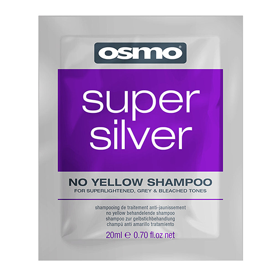 Osmo super silver no yellow shampoo sachet 20ml - 9064115 ΠΕΡΙΠΟΙΗΣΗ ΜΑΛΛΙΩΝ & STYLING